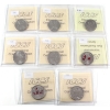 Image 2 : 25-cent 2001-2020 ICCS MS62 to MS66. 8pcs.