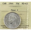 Image 1 : 50-cent 1944 Near 4 ICCS MS63
