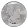 Image 2 : 10oz 2021 $50 Magnificent Maple Leaves .9999 Fine Silver Round (Tax Exempt)