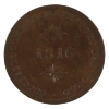 Image 1 : UC-6A1 1816 Sr. Issac Brock 1/2 Penny AU (corrosion)