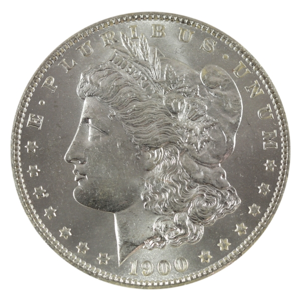 USA Silver 1900-O Morgan Dollar GEM BU