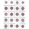 Image 1 : Great Britain Mixed Denomination 1910-2014 Bulk Collection in 3x 20-Pocket Sheets. 60pcs. 