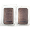 Image 1 : Consecutive! Johnson Matthey 1oz TD Bank Back .999 Fine Silver Bars Sealed #044448 & #044449. 2pcs