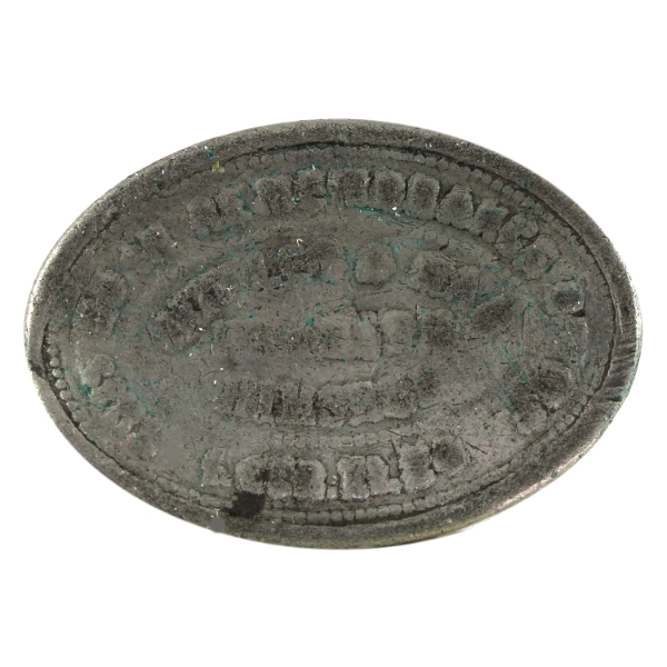 CH# LR-915 Church Token, Illegible