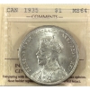 Image 1 : Silver $1 1935 ICCS MS64