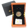 Image 1 : 2018 Gold $250 A Crown Jewel Fine Gold w/ Rubies & Selective Platinum Plating. #119 of Only 175!