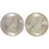 Image 2 : 2x 1oz 2017 & 2018 $5 Anniversary .9999 Fine Silver Rounds. 2pcs. (Tax Exempt)