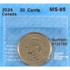 Image 1 : 50-cent 2024 CCCS MS65