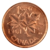 Image 3 : 1-cent 1961 ICCS MS66 Red