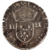 Image 1 : France Silver 1603-H Henry IV 1/4 ECU VF