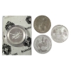 Image 1 : 4x 1oz Assorted .999 Fine Silver Rounds. 4pcs. (Tax Exempt)