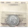 Image 1 : 25-cent 1900 ICCS EF40