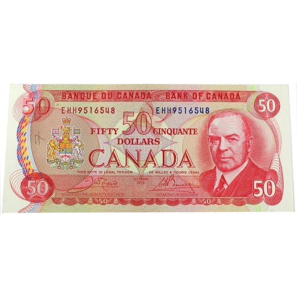 BC-51b 1975 $50 AU Crow-Bouey SN: EHH9516548