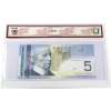 Image 2 : RADAR BC-67b-N1-iii 2006 $5 4-digit RADAR BCS GEM UNC66 Original Jenkins-Carney, Printed in 2009