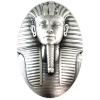 Djibouti Silver 2022 200 Francs Tutankhamun 3oz .999 Fine Silver Coin w/ Antique Finish (Tax Exempt)