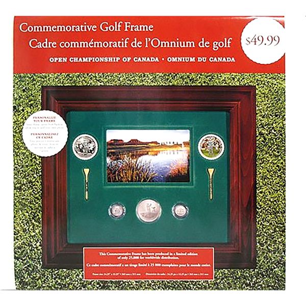 *2004 Open Championship of Canada Commemorative Golf Frame Issued by Canada Post and the RCM