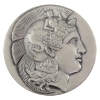 Image 1 : Japan 1987 The 13th Annual Coin Festival Tokyo - Athena Design Medal 200g-.999 Fine Silver, 68mm