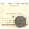 Image 1 : 5-cent 1950 ICCS SP65