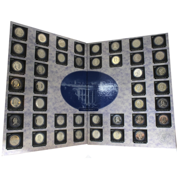 *Republic of Liberia $5 USA Presidential Five Dollar 43-Coin Series