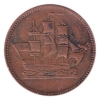 Image 1 : BR# 997 PE-10-19 Ships Colonies & Commerce Token PEI Canada