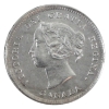 Image 3 : 5-cent 1886 Small 6 ICCS AU50