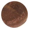 Image 3 : 1-cent 1967 Double 1967 ICCS MS62 Red & Brown