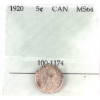 Image 1 : 5-cent 1920 Prestige MS64 