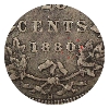 Image 3 : 25-cent 1880H Narrow 0/Wide 0 Very Fine