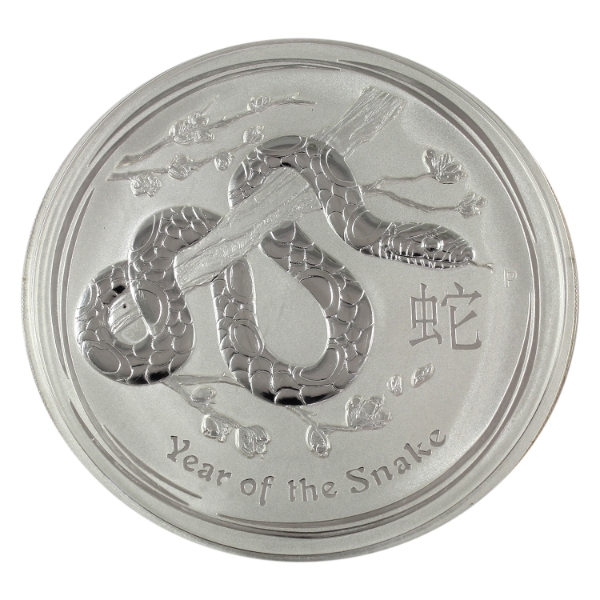 Kilo Australia 2013 $30 Year of the Snake .999 Fine Silver Round (Tax Exempt)
