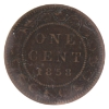 Image 2 : ERROR 1-cent 1858 Planchet Flaw ICCS F15