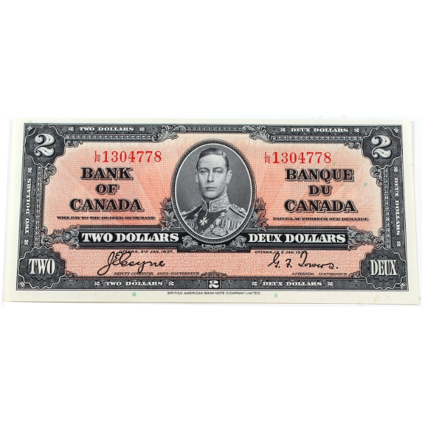 BC-22c 1937 $2 Coyne-Towers SN:L/R1304778