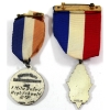 Image 2 : 1940s 2nd & 3rd Place Sterling Silver Running Medals. 2pcs.