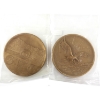 Image 2 : Mary Brooks & Eve Adams Bronze Medals, 75mm. 2pcs.