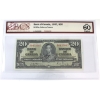 Image 1 : BC-25a 1937 $20 BCS UNC60 Original Osborne-Towers SN: A/E0433083
