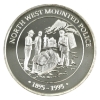 Image 1 : 1oz 1995 RCMP 100th Ann. Yukon Territory Ltd. Ed .999 Fine Silver Medallion (Tax Exempt)