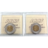 Image 2 : $2 2003 & 2006 ICCS MS65. 2pcs