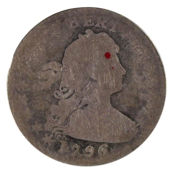 USA Silver 1796 Half Dime About Good or Better