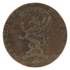 Image 2 : CH# DH-1 1973 Kirkcudbrightshire Thomas Scott Gatehouse of Fleet Half Penny Token VF30