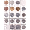 Image 1 : Mixed Lot of 18x Vintage Tokens & Medallions in 20-Pocket Sheet
