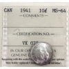 Image 1 : 10-cent 1941 ICCS MS64