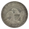Image 1 : USA Silver 1835 Capped Bust Half Dollar AU 
