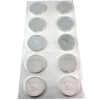 Image 2 : 10x 1oz Sheet of Birds of Prey- Red Tailed Hawk .9999 Fine Silver Coins. 10pcs. (Tax Exempt)