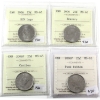 Image 1 : 25-cent 2006P Pink Ribbon, 2006P, 2006 Bravery & 2006 RCM Logo ICCS MS65. 4pcs