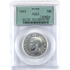 Image 1 : 50-cent 1949 PCGS MS63. In Vintage Green-Label Holder
