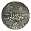 Image 2 : 1971 Apollo 15 LRE, The Moon Buggy .999 Fine Silver Medal (Tax Exempt)