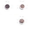 Image 1 : USA 1852-1861 Mixed Denomination G-VG. 3pcs.