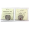 Image 2 : 25-cent 2x 2012 Brock; Colour and Non-Colour ICCS MS65. 2pcs. 
