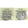 Image 2 : Silver $1 1957 PL65 & 1958 PL66 Cameo ICCS. 2pcs