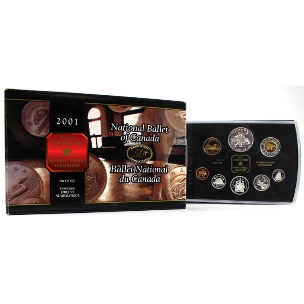 RCNA 2001 Proof Set Quebec Convention Special Issue