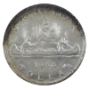Image 2 : Silver $1 1966 LgBds ICCS MS65